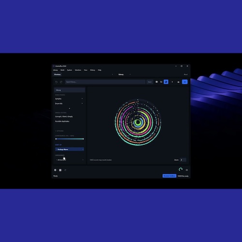 Calloga「Unshuffle」散らかったサンプル音源を音声分析で自動分類し、見やすく整理されたライブラリを構築できる管理ツール｜DTMプラグインセール