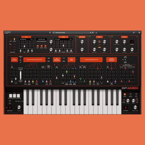 GForce Software「AXXESS」ヴィンテージシンセを“暴走進化”させた決定版！電子音楽・シネマティック・ポップまで対応する万能ポリシンセ｜DTMプラグインセール