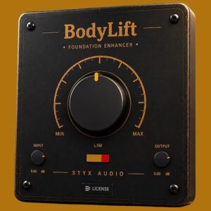Styx Audio「BodyLift」薄く聞こえるサウンドに厚み・重量感・存在感を加えられる低域強化プラグイン｜DTMプラグインセール