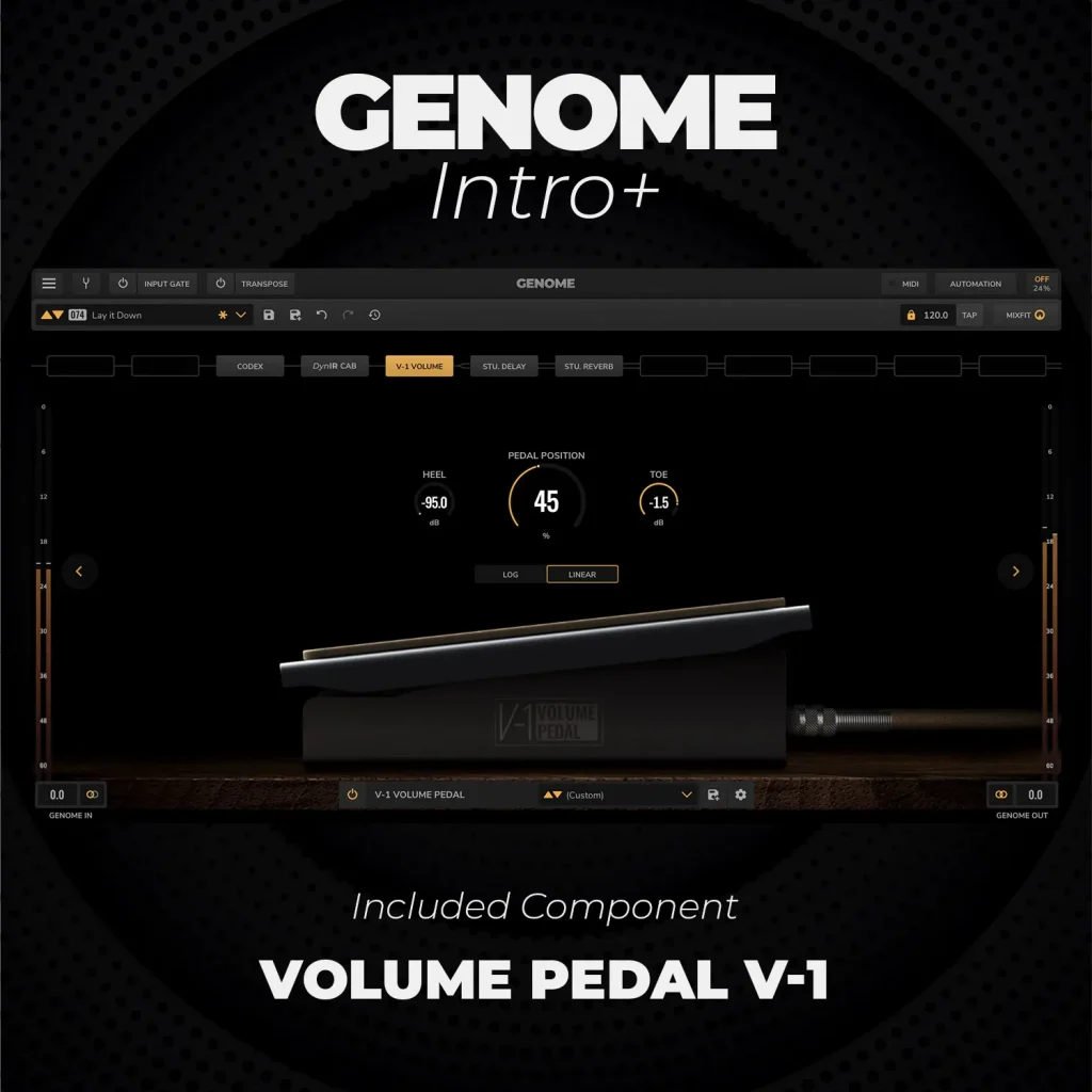Two Notes「GENOME Intro+」AIアンプモデリング・DynIRキャビネット・スタジオエフェクトを1つに統合したギター／ベース向け総合プラグイン｜DTMプラグインセール