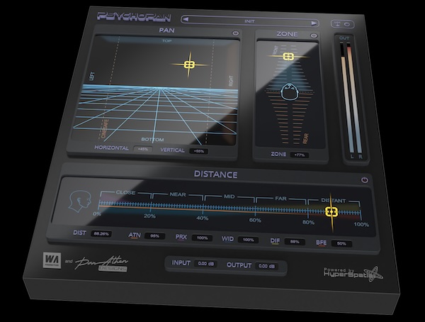 W. A. Production「PsychoPan」ステレオの常識を覆す3Dサウンド革命!前後・上下・距離まで操る次世代空間オーディオ処理ツール|DTMプラグインセール