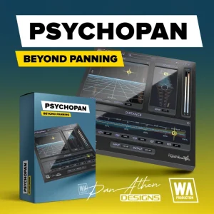 W. A. Production「PsychoPan」ステレオの常識を覆す3Dサウンド革命！前後・上下・距離まで操る次世代空間オーディオ処理ツール｜DTMプラグインセール