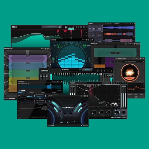 Mastering The Mix「Mastering The Mix All Plugins Bundle」音の問題発見からEQ補正、低域調整、ステレオ処理、ラウドネス管理、最終品質チェックまで対応できる万能プラグインバンドル