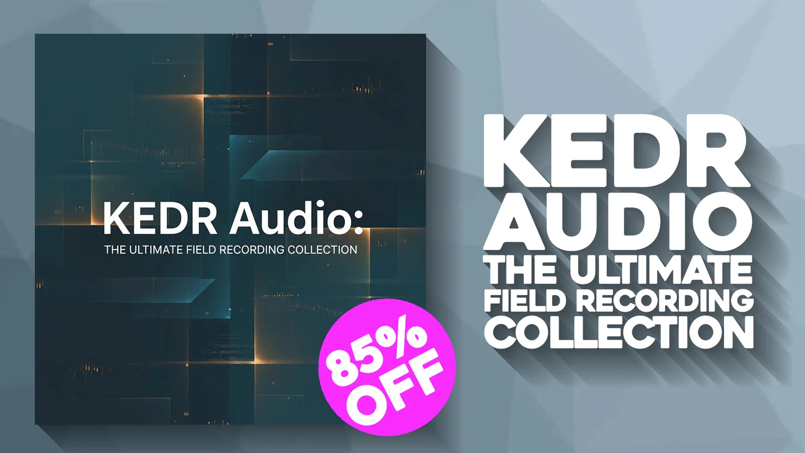 KEDR Audio「The Ultimate Field Recording Collection」世界各地で収録された617種類の環境音を収録した映像・ゲーム・音楽制作向けフィールドレコーディングライブラリ｜DTMプラグインセール
