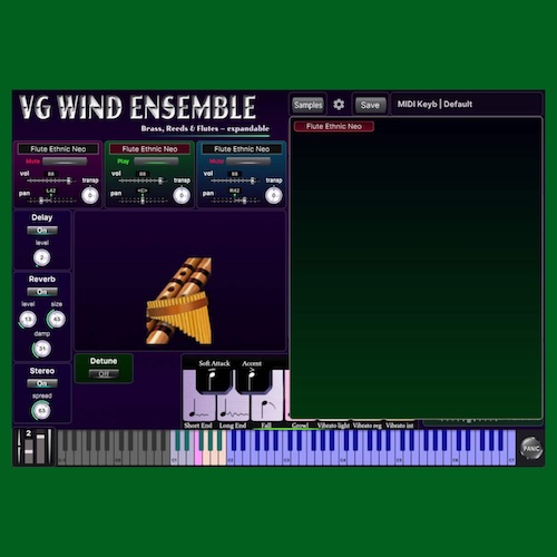 VG Trumpet「VG Wind Ensemble Core」ウインドコントローラーやブレスコントローラーの表現力を引き出せる高機能ソフト音源｜DTMプラグインセール