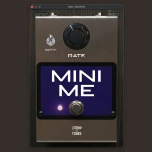 StompTones「Mini Me Chorus」Small Clone系のアナログライクな揺れを再現し、クリーントーンに厚みと広がりを加えるコーラスプラグイン｜DTMプラグインセール