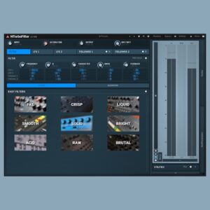 MeldaProduction「MTurboFilter」9種類のヴィンテージフィルター＋自由設計エンジン搭載！“自分だけのフィルターを作る”次世代サウンドデザイン環境｜DTMプラグインセール