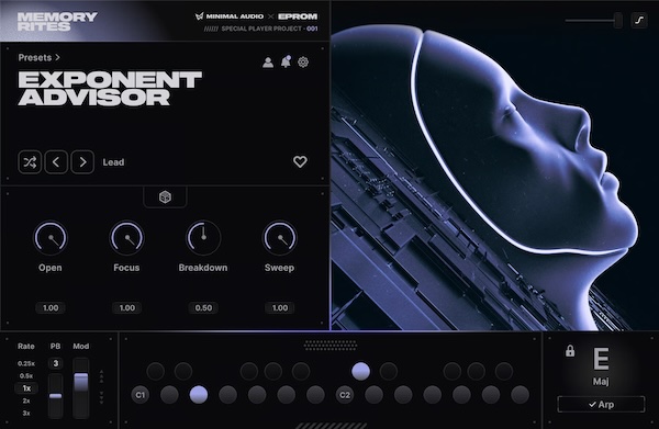Minimal Audio「Memory Rites」歪んだベースや未来的なテクスチャ、複雑なリードサウンドを手軽に演奏できる個性派ソフトウェア音源｜DTMプラグインセール