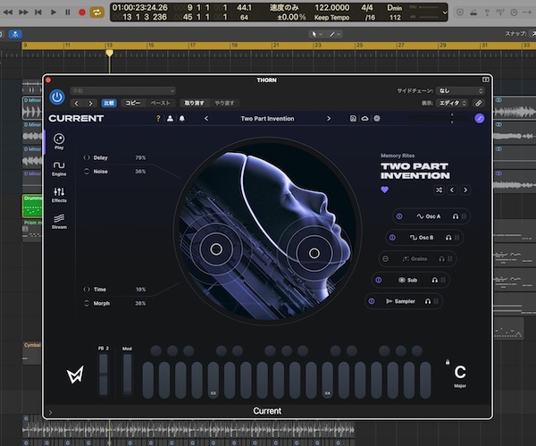 Minimal Audio「Memory Rites」歪んだベースや未来的なテクスチャ、複雑なリードサウンドを手軽に演奏できる個性派ソフトウェア音源｜DTMプラグインセール