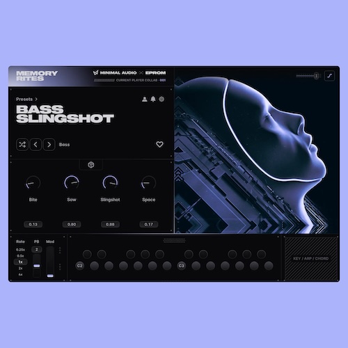 Minimal Audio「Memory Rites」歪んだベースや未来的なテクスチャ、複雑なリードサウンドを手軽に演奏できる個性派ソフトウェア音源｜DTMプラグインセール
