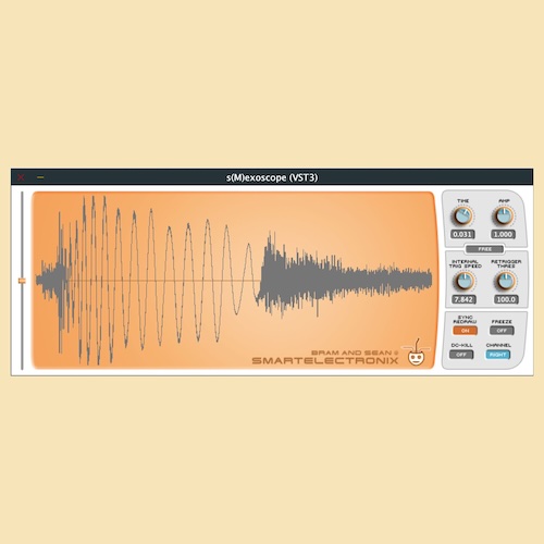 Smart Electronix「s(M)exoscope」音作りやミックスで波形を細かく確認したい人におすすめの波形観察・周波数測定・デバッグに役立つ定番オシロスコープ｜DTMプラグインセール