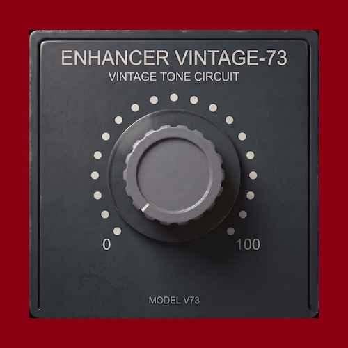 noshigeSound「ENHANCER VINTAGE-73」伝説的な英国製ビンテージ・プリアンプEQの高域サウンドをAIで再現したハイシェルフ・エンハンサープラグイン｜DTMプラグインセール