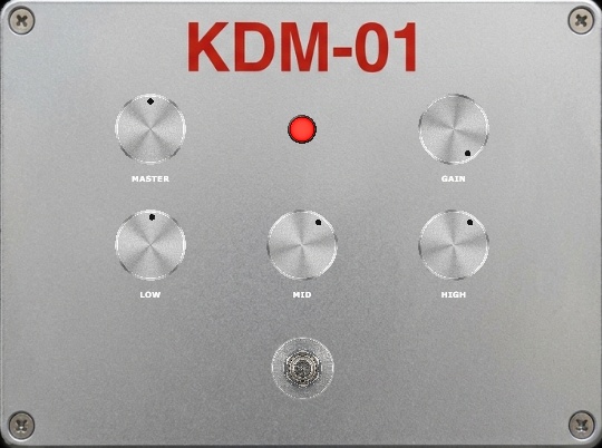 nina-tech「KDM-01」LM386アンプをベースにしたハイゲインサウンドが魅力のWindows対応VST3ディストーション｜DTMプラグインセール