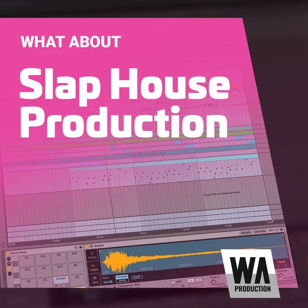 W. A. Production「Slap House Production」スラップハウス制作の流れをドラム・ベース・ボーカル・マスタリングまで実践的に学べる動画講座｜DTMプラグインセール