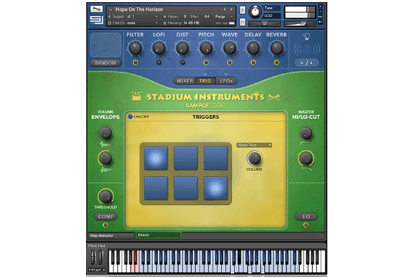 Sample Logic「Stadium Instruments」300種類以上のスタジアム・スポーツサウンドを収録し、歓声や応援サウンドをシネマティックな楽器として活用できるKontaktライブラリ｜DTMプラグインセール