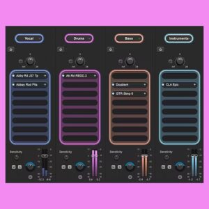 Waves「StudioVerse: Mix Unlock」完成済みのステレオ音源をボーカル・ドラム・ベース・楽器に分離してリアルタイム編集できる機能｜DTMプラグインセール