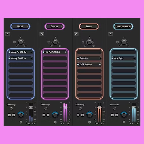 Waves「StudioVerse: Mix Unlock」完成済みのステレオ音源をボーカル・ドラム・ベース・楽器に分離してリアルタイム編集できる機能｜DTMプラグインセール