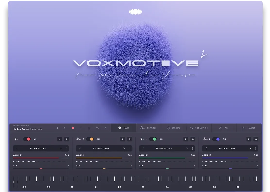 Audiomodern「Voxmotive 2: Soundbox Instrument」幻想的で感情豊かな女性ボーカルフレーズやDrone・Padを収録したSoundbox音源｜DTMプラグインセール