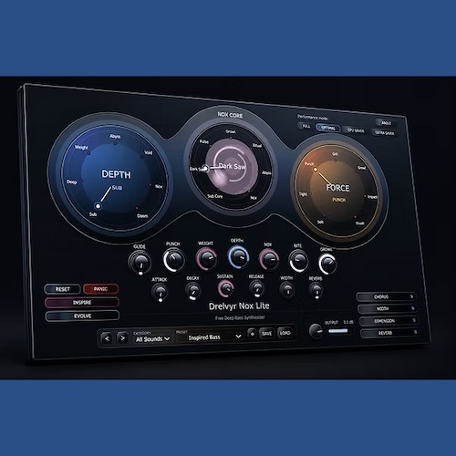 Uryan Audio「Drelvyr Nox Lite」深みのある低音やシネマティックなベースサウンドを手軽に作れるシンプルなソフトウェアシンセ｜DTMプラグインセール
