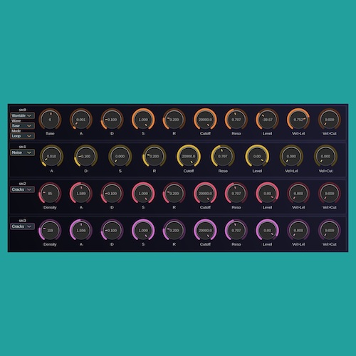 FX-Mechanics「MechanOdd」物理モデリングで独創的な音作りを楽しめるポリフォニックシンセサイザー｜DTMプラグインセール