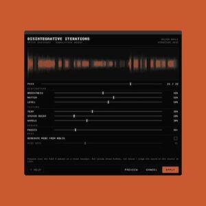 Structure Void「Disintegrative Iterations for Ableton Live」ループ音源を時間とともに自然に劣化させ、独自のサウンドデザインを実現するAbleton Live用エクステンション｜DTMプラグインセール