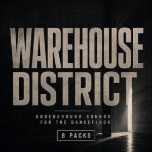 D-Fused Sounds「Warehouse District Bundle」906種類のループ・ワンショット・FX・MIDIを収録したハウス＆テクノ向けサンプルバンドル｜DTMプラグインセール