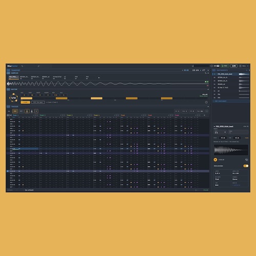 Wiseman「WiseTracker」パターン入力・サンプリング・リズム生成まで対応したトラッカーソフト｜DTMプラグインセール