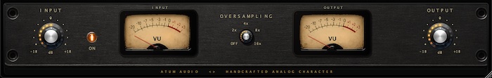 Atum Plugins「Atum Analog IO Rack」アナログ回路モデリングによる自然な質感を手軽に加えられる無料I/Oラックプラグイン｜DTMプラグインセール