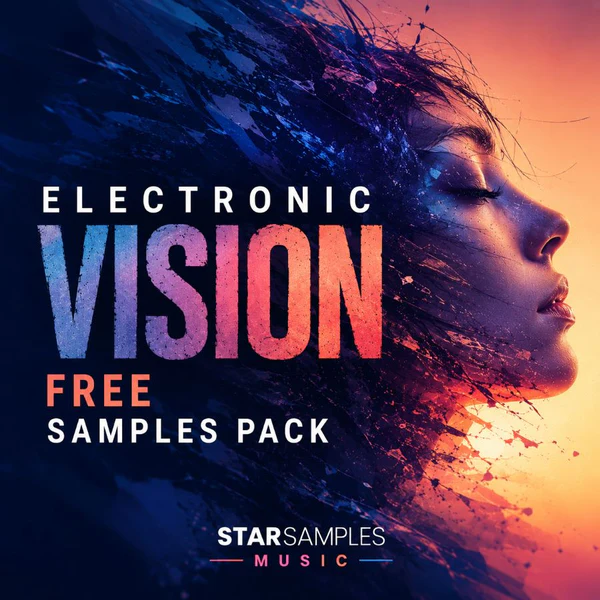 Star Samples「Electronic Vision Free Samples Pack」2.7GB・1100種類以上の80年代風ドラム・808ベース・インド音源を収録した大容量サンプルパック｜DTMプラグインセール