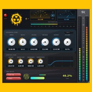 Side Key System「Nuke Mk1 Demo」自然なコンプレッションと高精度なダイナミクス処理を実現するフィードバック方式コンプレッサー｜DTMプラグインセール