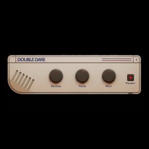 Canvas Audio「Double Dare」3つのコントロールだけで定番のダブルボーカルを作れるシンプルなボーカルプラグイン｜DTMプラグインセール