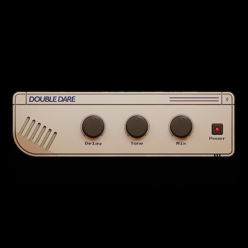 Canvas Audio「Double Dare」3つのコントロールだけで定番のダブルボーカルを作れるシンプルなボーカルプラグイン｜DTMプラグインセール