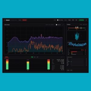 Hardwave Studios「Hardwave Analyser」4096ポイントFFTによる高精度スペクトラム解析やTrue Peak検出、フェーズ・ステレオ幅表示まで備えた無料オーディオ解析プラグイン｜DTMプラグインセール