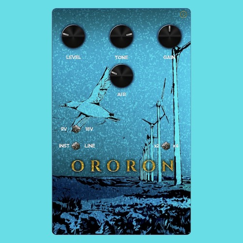 SoundRave「ORORON」自然な弾き心地を実現するコンポーネントモデリング採用オーバードライブ｜DTMプラグインセール