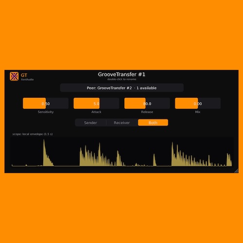 XeniAudio「GrooveTransfer」ドラムやキックのグルーヴをベースやパッドへ転送できる無料プラグイン｜DTMプラグインセール