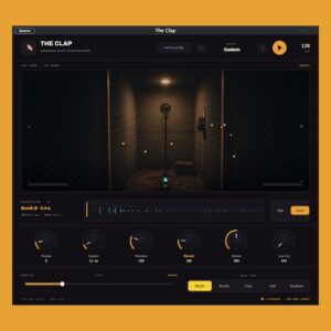 Low End Candy「The Clap」サンプルを使わずリアルな手拍子を生成できる無料クラップシンセサイザー｜DTMプラグインセール
