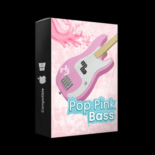 Hafizhjoys「Pop Pink Bass」Pop Punk・Rock制作に特化した無料ベース音源｜DTMプラグインセール