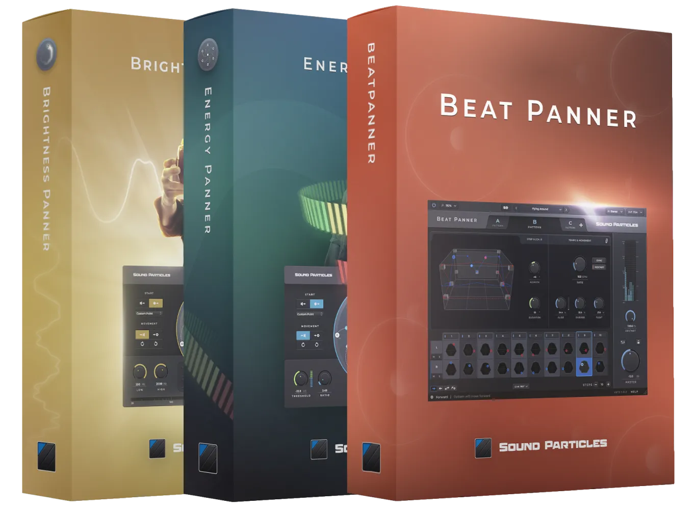 Sound Particles「Panner Collection II」ミックスに立体感、映像に臨場感、ゲームに没入感！視覚的に動きを確認しながら音を自由自在に操り、空間系表現に革命を起こすパンニングツール