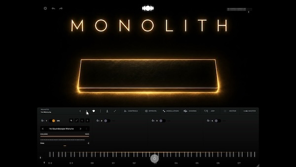 Mulula VGM Loops「Monolith – SOUNDBOX Instruments」幻想的なサウンドスケープとシネマティックな空間演出を実現するSoundbox対応ライブラリ｜DTMプラグインセール