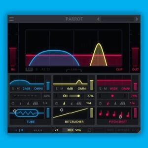 Darkpalace Studio「PARROT」3つの周波数帯域を個別にコントロールできるマルチモーダルディレイ｜DTMプラグインセール