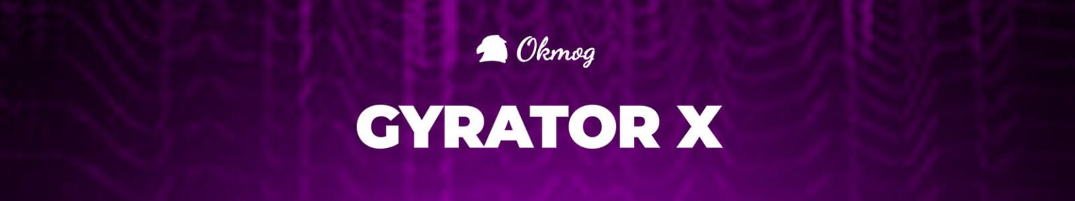 Okmog「Gyrator X」コンポーネントレベルのアナログ回路モデリングで自然な音楽性を実現する高機能EQプラグイン｜DTMプラグインセール