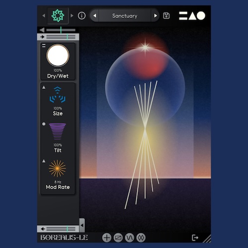 MNTRA「BOREALIS-LE」入力音に反応して残響が変化するダイナミックリバーブ｜DTMプラグインセール
