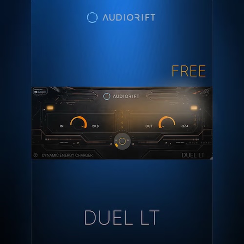 Audiorift「DUEL LT」コンプレッサー・サチュレーター・リミッターを1つに搭載し、迫力あるシネマティックサウンドを作れる無料プラグイン｜DTMプラグインセール