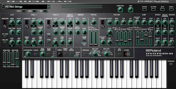 Roland「Digital Polysynth Collection」ビンテージデジタルサウンドから現代的なシンセサウンドまで対応!D-50・JD-800・SYSTEM-1・SYSTEM-8を収録したデジタルシンセバンドル|DTMプラグインセール