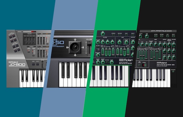 Roland「Digital Polysynth Collection」ビンテージデジタルサウンドから現代的なシンセサウンドまで対応!D-50・JD-800・SYSTEM-1・SYSTEM-8を収録したデジタルシンセバンドル|DTMプラグインセール