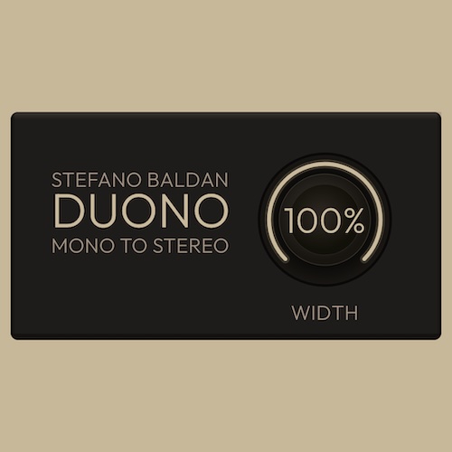 Stefano Baldan「Duono」モノラル音源を音色そのままで自然なステレオへ変換できるシンプルなオーディオプラグイン｜DTMプラグインセール