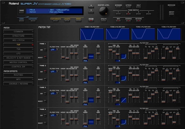 Roland「JV-1080」90年代サウンドの完成形！1,000以上の波形と進化した