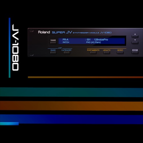 Roland SUPER JV-1080 ハードウェア音源 Roland「JV-1080」90年代サウンドの完成形！1,000以上の波形と進化した