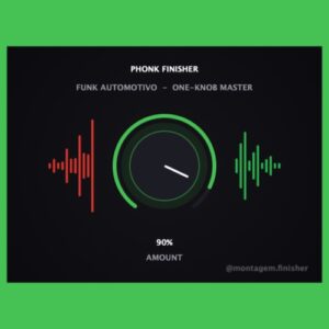 nabsei「Phonk Finisher」808やキック、ループ素材をワンノブでPhonkサウンドへ仕上げられるオーディオプラグイン｜DTMプラグインセール