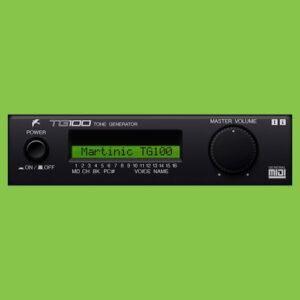 Martinic「TG100」90年代のGeneral MIDIサウンドを忠実に再現できる無料ソフトウェア音源｜DTMプラグインセール